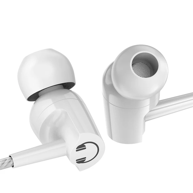 Wired In-Ear Earphones Bass Stereo Headset Mini HD Hifi Earpiece with Microphone Handsfree for Smartphone Fone de ouvido