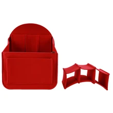 Harphia косметичка для путешествий с двойным плечом внутренний контейнер трехмерный органайзер для хранения многофункциональный