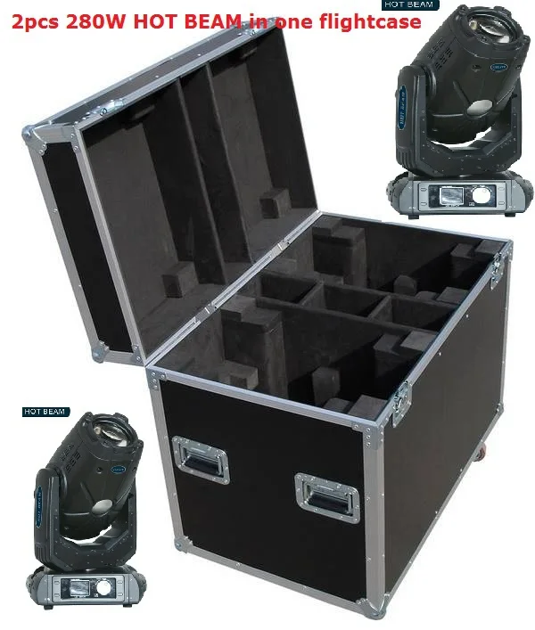 

2xlot Robe 280w 3in1 Moving Head Beam Spot Wash Effect Stage Light With DMX DJ Equipment Strobe Lighting in Flightcase