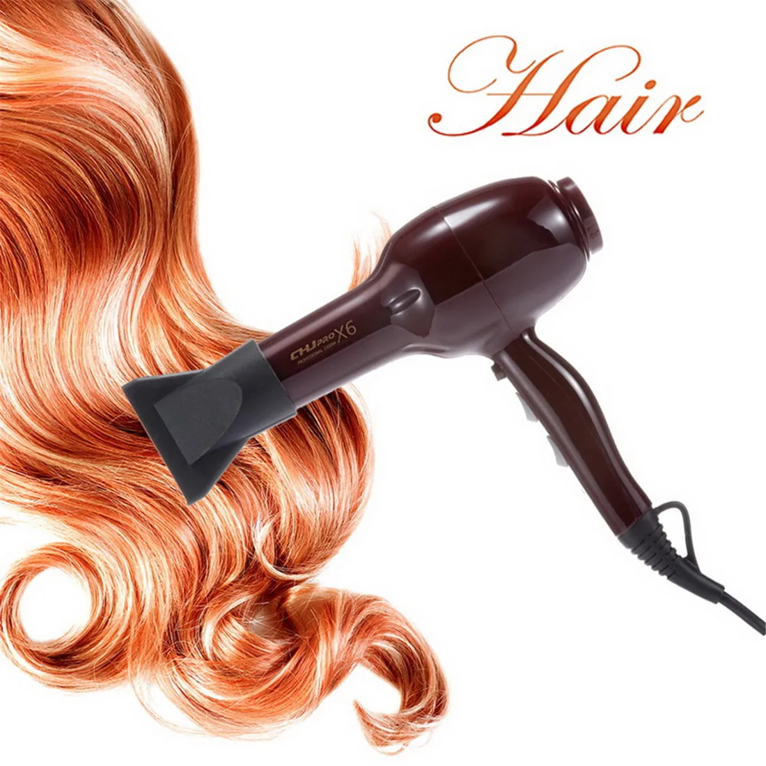 

New Powerful Professional Salon Hair Dryer Negative Ion Blow Dryer Electric Hairdryer Hot/Cold Wind Hair Dryer