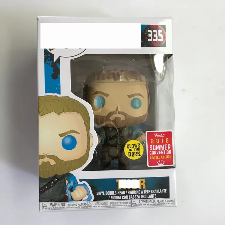

Funko pop Toy Thor Ragnarok Thor with Odin Force Vinyl Figure Model Toy with IN Box