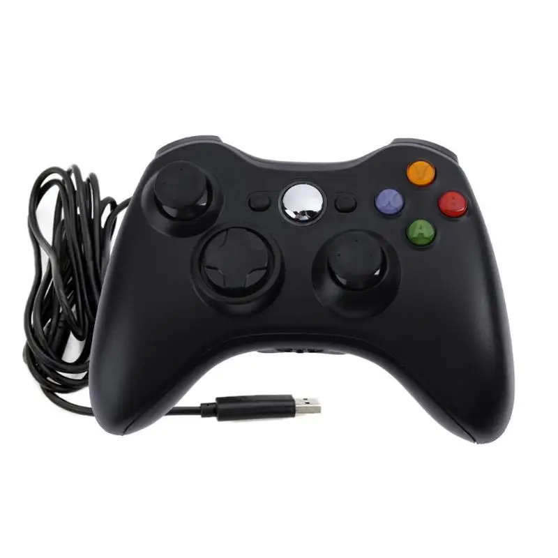 Двойной вибрации геймпад игровой контроллер Джойстик для Xbox 360 Xbox 360 Slim - Цвет: USB Wired