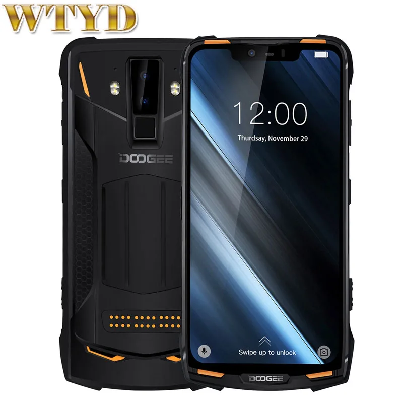 IP68/IP69K DOOGEE S90 смартфон 6 ГБ 128 Гб водонепроницаемый ударопрочный 4G мобильный телефон 5050 мАч отпечаток пальца беспроводной заряд мобильного телефона