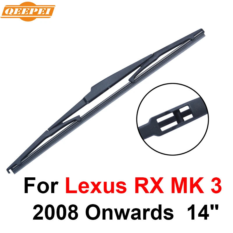 QEEPEI Rear Wiper Blade No Arm For Lexus RX 3 (RX300,RX350,RX330,RX400H