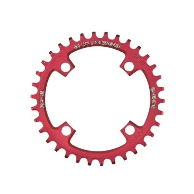 

FOURIERS MTB Chainring Chain guard CR-E1-96S Narrow Wide tooth chain ring Compatible with 10 speed 96 pcd 40-48T