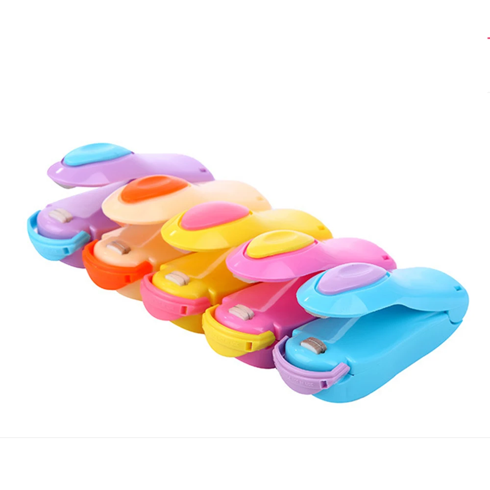 

Portable Home Mini Sealer Food Plastic Bag Sealer Travel Hand Press Heat Sealer Bag Sealer