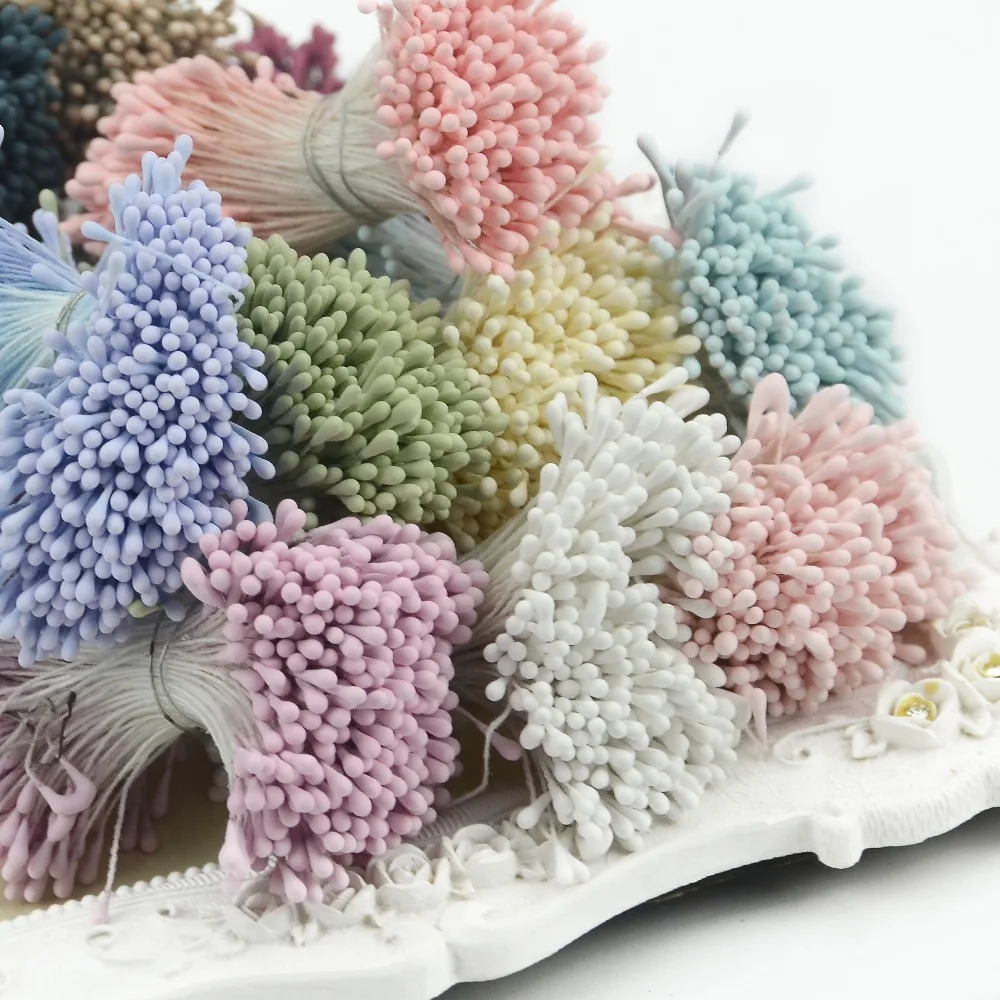 1200pcs 1 5mm Heads Mini Flower Stamen Pistil Wedding Decoration