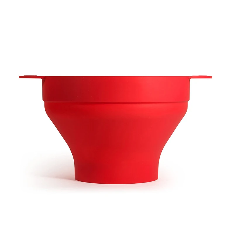 Seluna силиконовый аппарат для приготовления попкорна чаша для микроволновой печи для приготовления попкорна коробка производитель складной чипсы попкорн ковш контейнер кухонные принадлежности для выпечки красный
