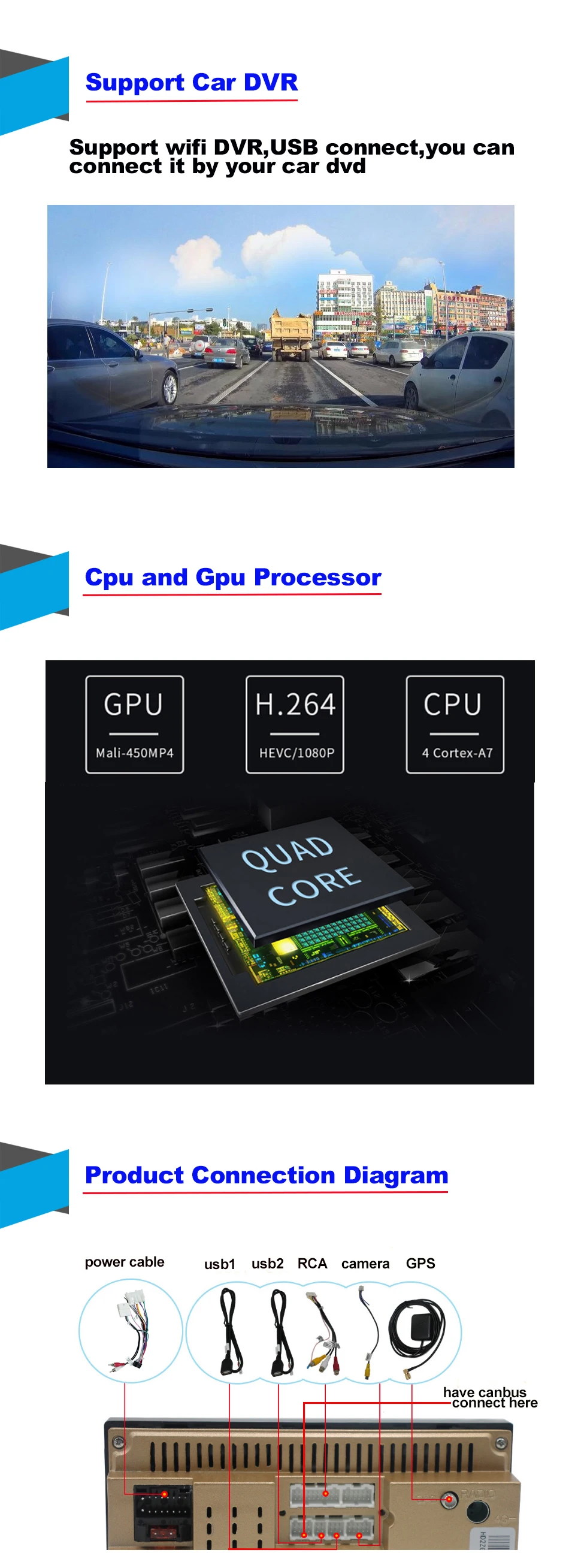 Flash Deal IDOICT  Android 8.1 Car DVD Player GPS Navigation Multimedia For Ford Focus Radio 2005-2011 car stereo bluetooth 3