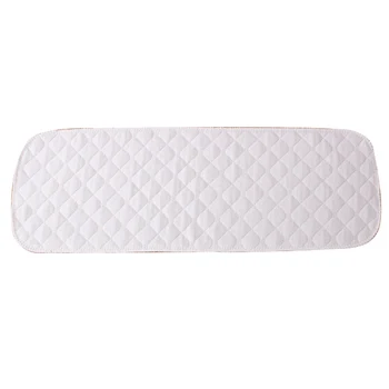 

Reusable Soft Baby Diapers Cloth Diaper Inserts 3 Layers 100% Cotton Washable White S,L