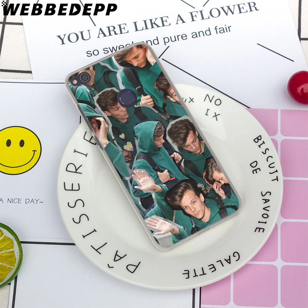 WEBBEDEPP Louis Tomlinson Hard Case for Huawei P20 Pro Smart P10 P9 Lite 2016/2017 P8 Lite 2015/2017