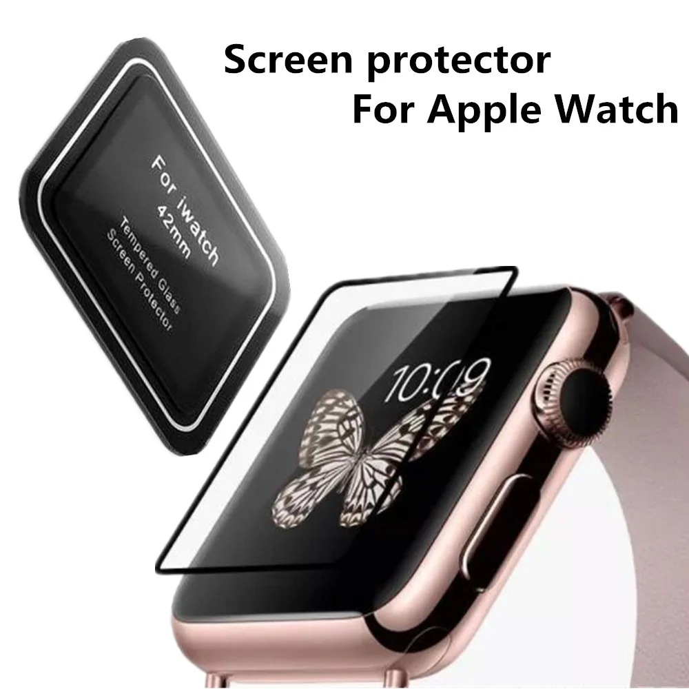 

For Apple Watch Screen Protect Tempered Glass Film 38mm/42mm/40mm/44mm size for apple iwatch Series 5 Series 4 3 2 1