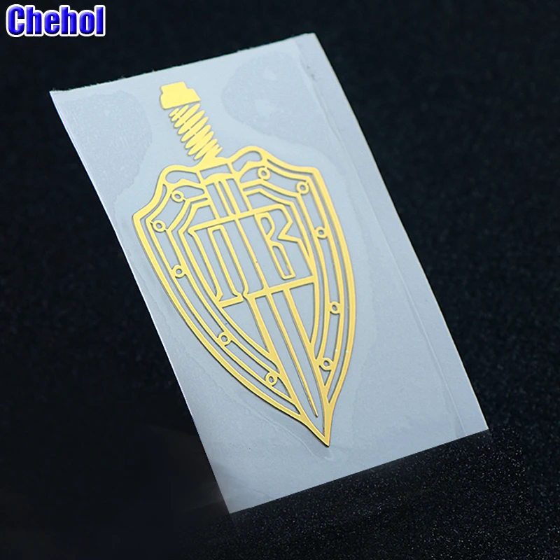 

Golden Nickel Metal Stickers for Mobile Phone Cases Border Troops Soft Silicone Stickers on The Cell Phone Covers Accessories