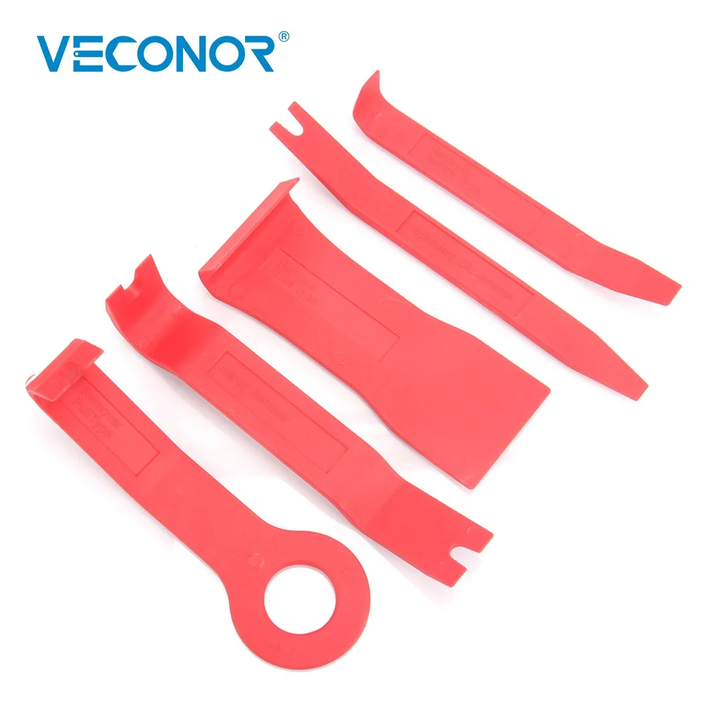 6PCS Nylon Pry Bar Set Dash Trim Panel Door Auto Molding Removal Tool Kit