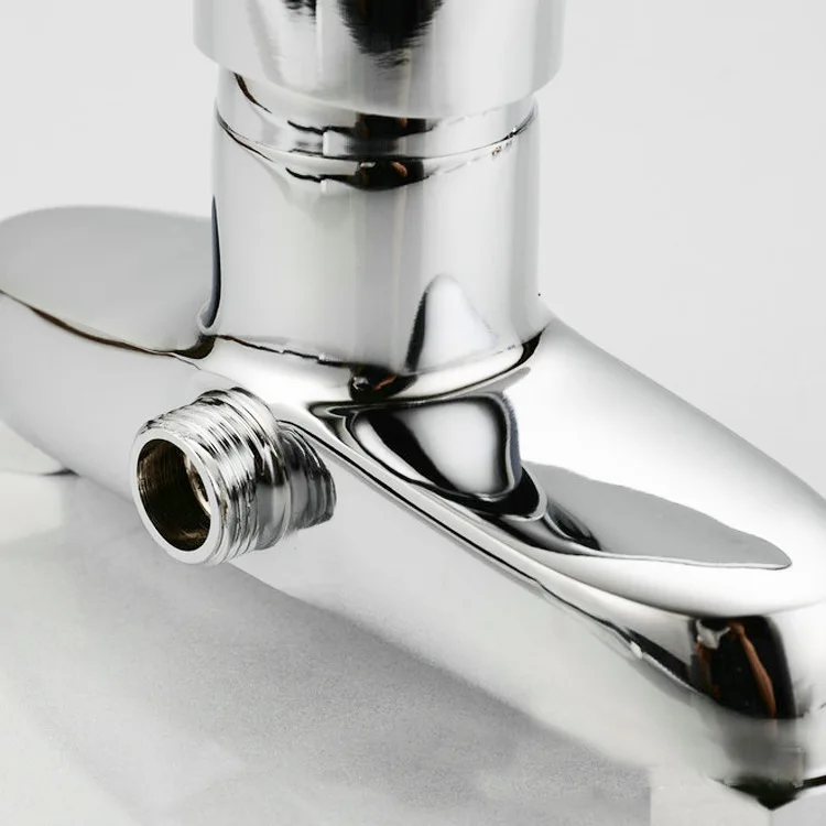 Смеситель для душа латунный с двумя отверстиями и одной ручкой|tap post|faucet singletap basin |