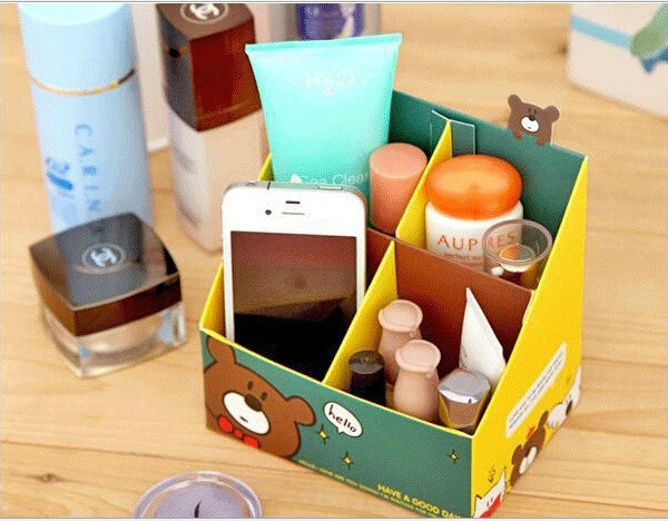paper capacitor desktop four boxes han edition ideas diy office supplies sundry cosmetics stationery storage box diy office p47 office
