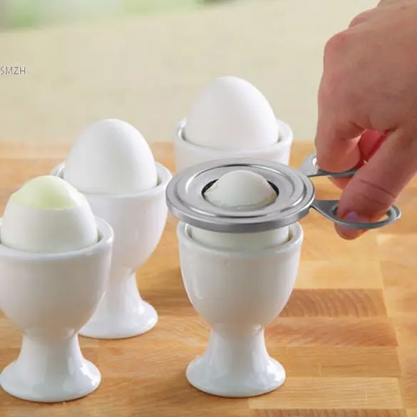 1 pcs Stainless Steel egg tool cooking eggs kitchen gadget egg shell