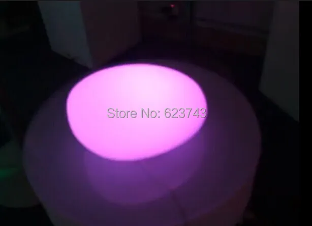 

Free Shipping rechargeable Colorful glowing lighted Cobble stone LED SL-LCL-2515,LED Swimming Pool Lamp LED Ball remote control