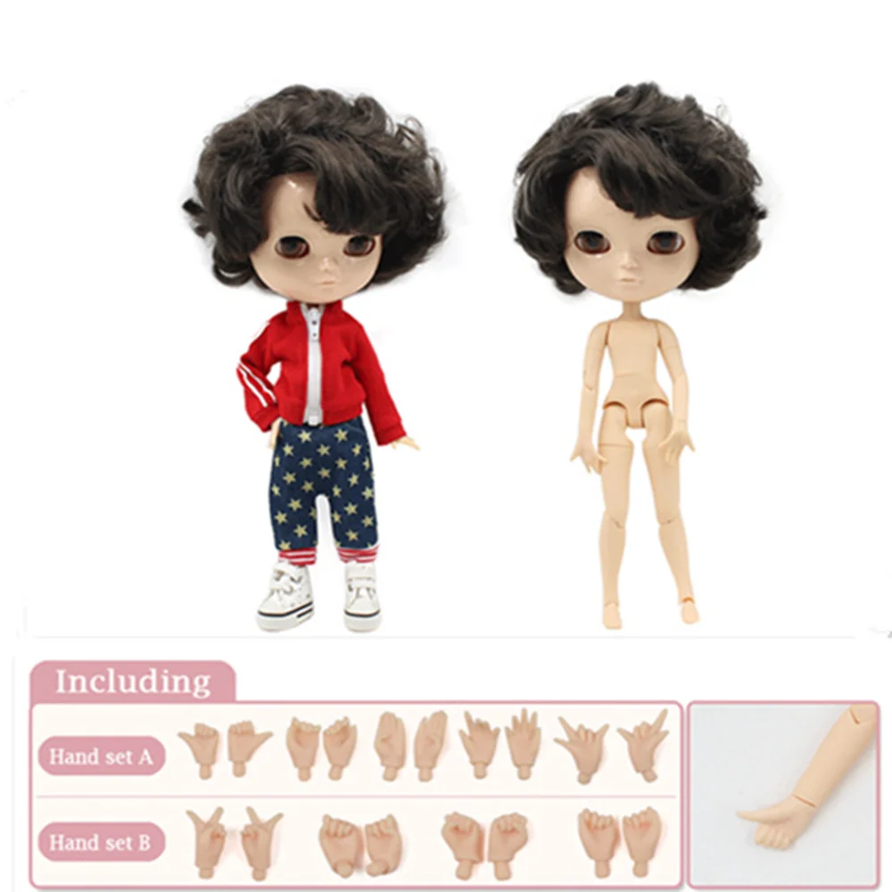 

Fortune Days 1/6 ICY DBS Doll joint body including hand set AB Gift like the Neo blyth doll 30cm High Quality toys