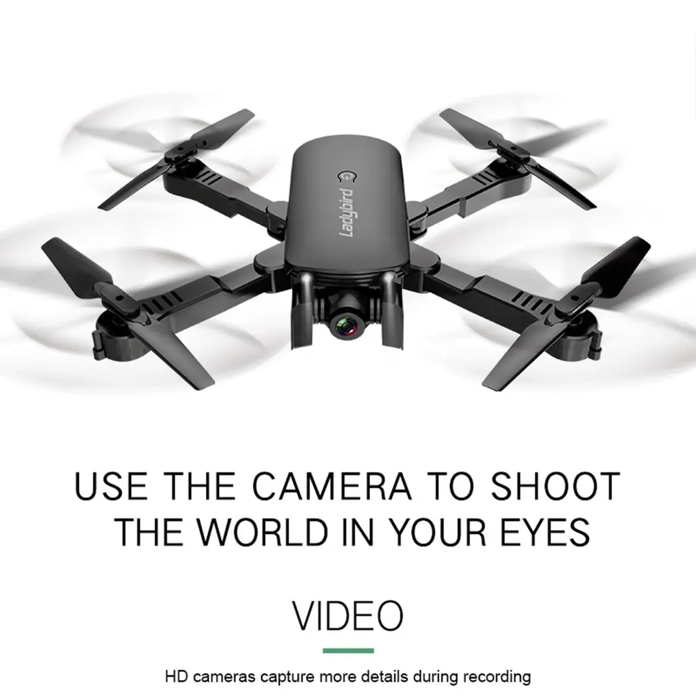 

R8 Drone Folding Professional Hd 4K Aerial Four-Axis Aircraft Optical Flow Following Dual Camera Aircraft With 2 Battery