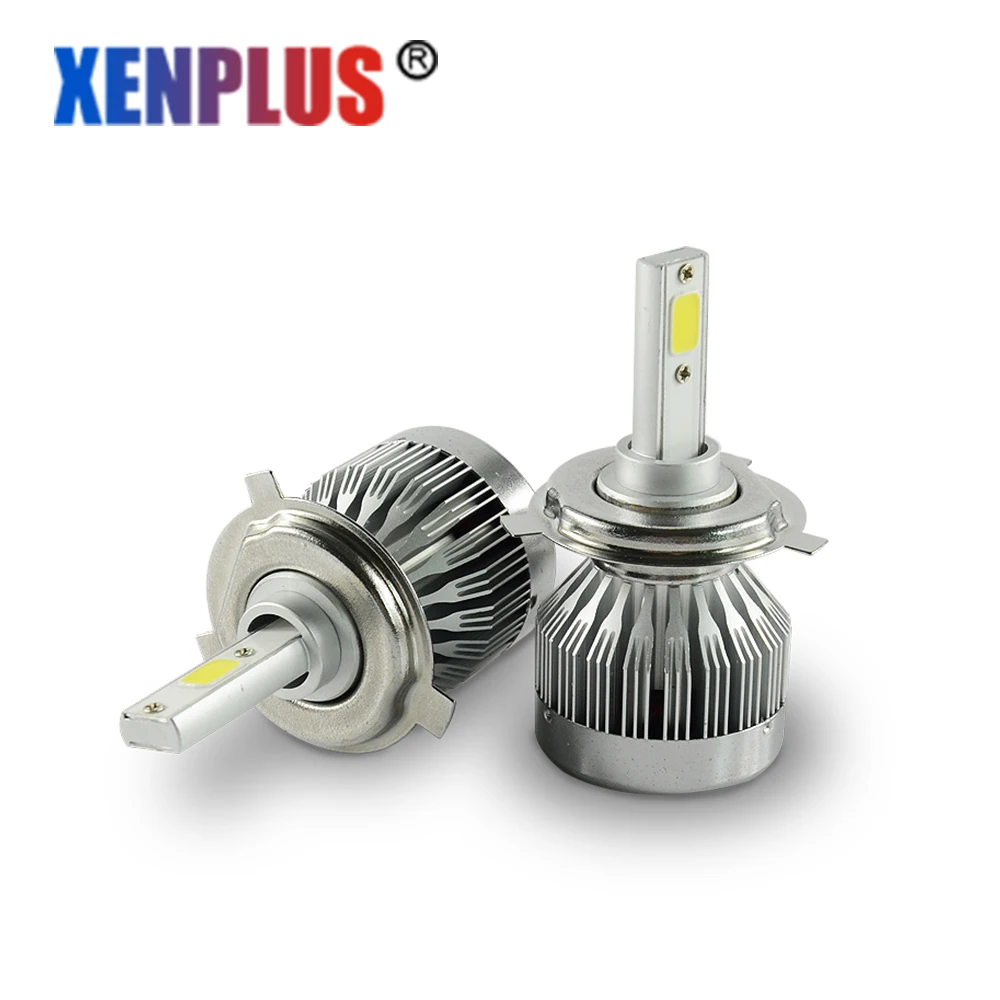 2 шт. H1 Led H3 H4 HB3 HB4 H7 9004 9005 9006 9007 H27 H13 5202 автомобильные лампочки Замена авто фары