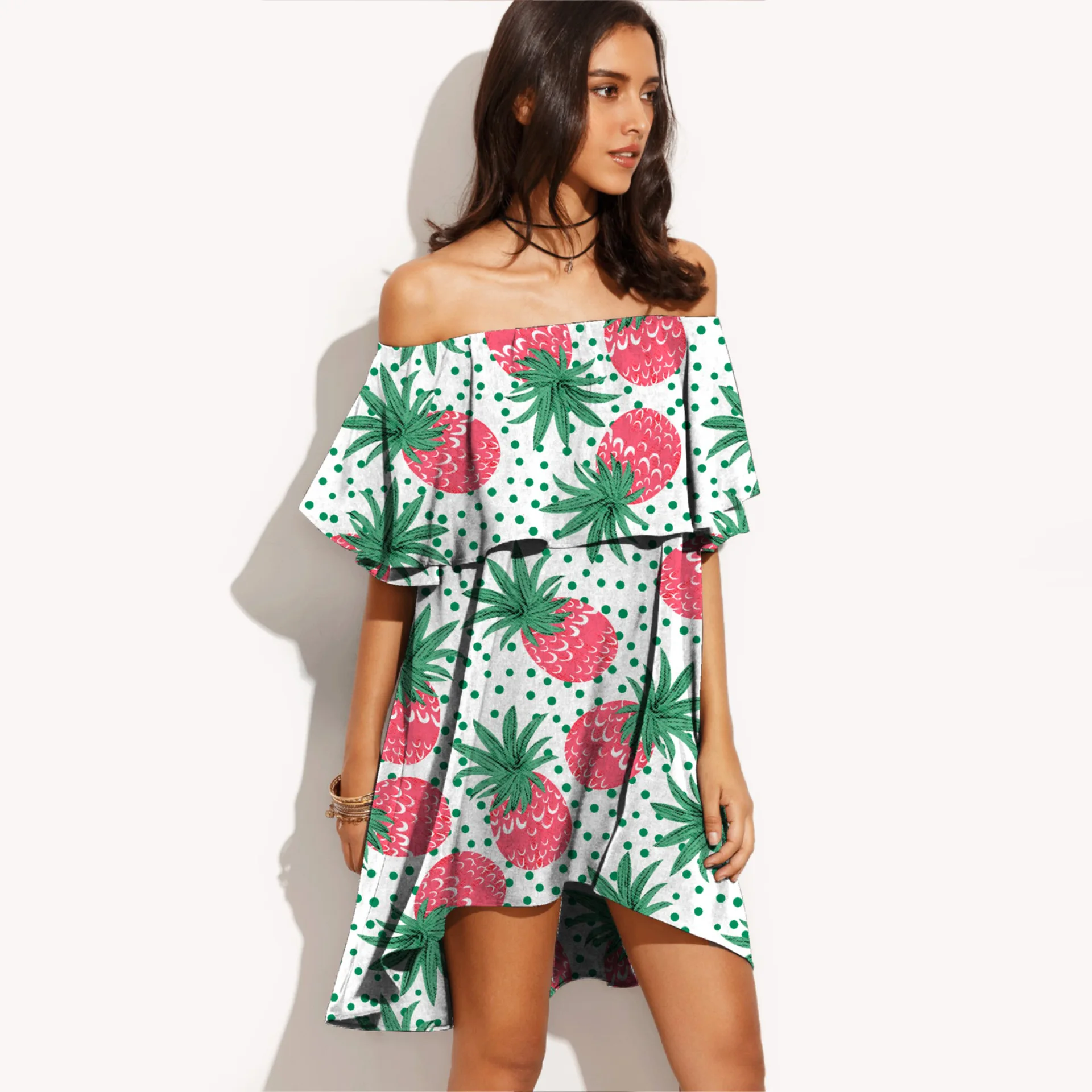 pineapple summer dress