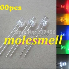 5000 шт. = 5Valuex1000pcs 5 мм красный желтый синий зеленый белый плоский Топ светодиодный широкоугольный яркий светодиодный s 1000 шт. каждый цветной комплект