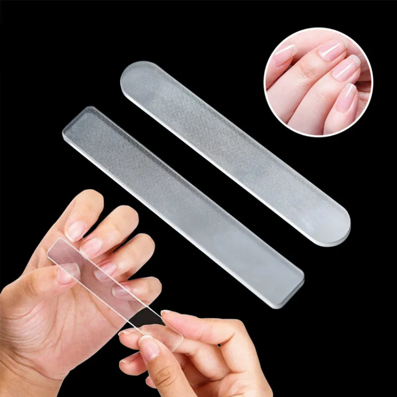 

Clear Nano Polishing Nail File Manicure Nail Polish File Angel Nails Files Metal Nail Files Buffer Block