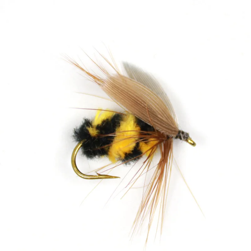 10 шт.#10 искусственная приманка-насекомое приманка Шмель пчела муха форель искусственные рыболовные приманки 15 мм уличные рыболовные насекомые приманки