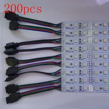 DHL/FedEx 200 шт./лот 5050 SMD RGB LED коробка бар света, 1 м 72LED DC12V LED жесткая лента/Жесткий Газа