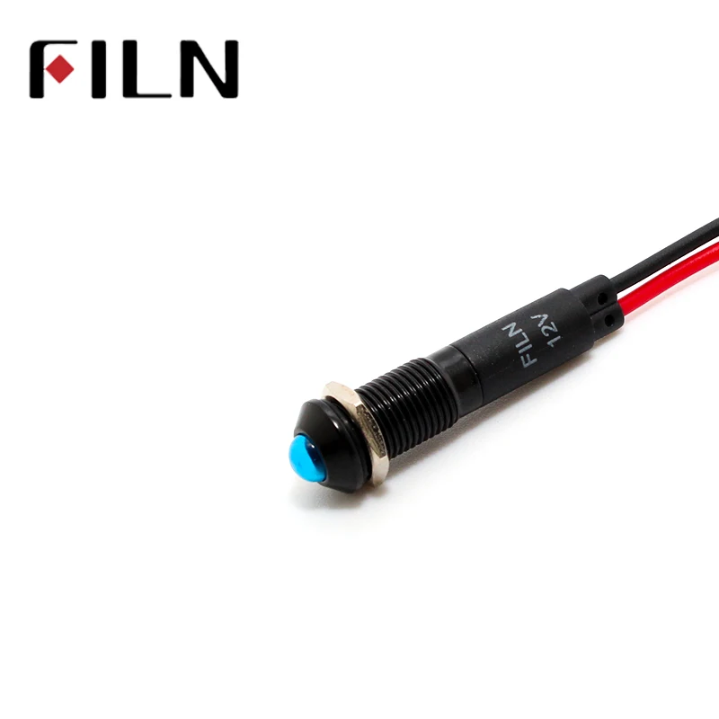 metal 12v led indicator light