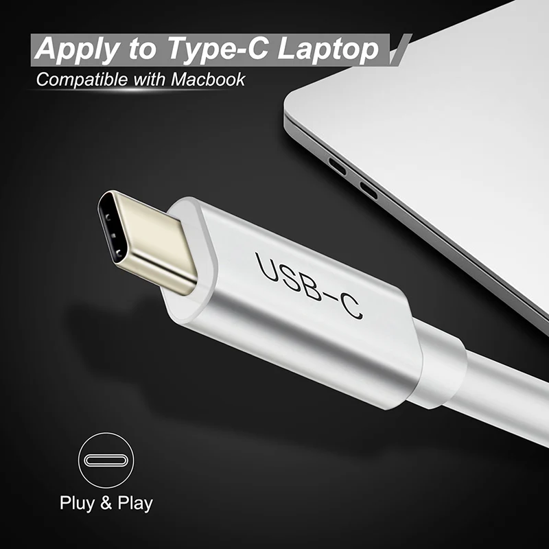 Кабель usb-хаб USB C к HDMI VGA 2 в 1 type C к HDMI 4K USB-C VGA концентратор для samsung Galaxy S9/S8/Note 9 huawei mate C037