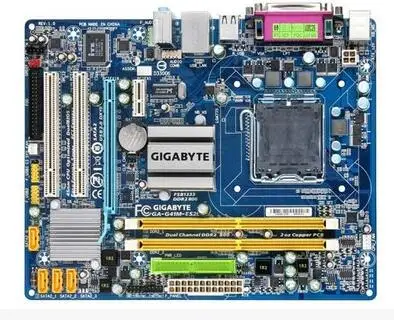 Original motherboard GA-G41M-ES2L G41M-ES2L Integrated graphics DDR2 LGA 775 free shipping g31 ga g31 s3g ddr2 a 775 ddr2 usb2 0 vga motherboard integrated graphics 100% tested perfect quality