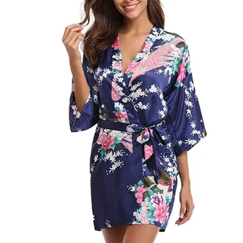 

Fashion Sexy Lace Decal Lingerie Temptation Underwear Dress Coat soft print Sleepwear Tracksuit #1024 A#487