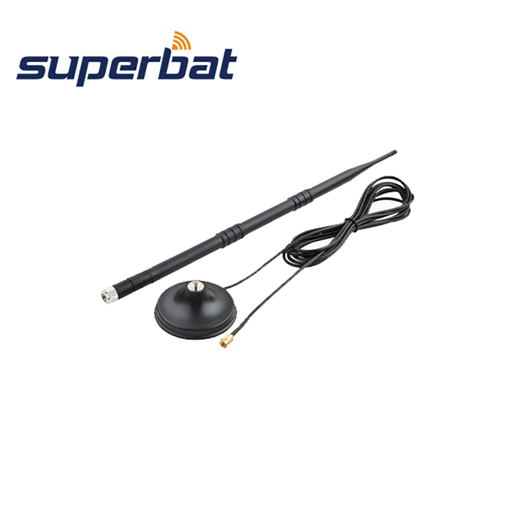 

Superbat 850 1900 900 1800 2100Mhz GSM UMTS HSPA CDMA 9dbi Aerial Signal Booster 3G Antenna RP-SMA Male Magnetic Base