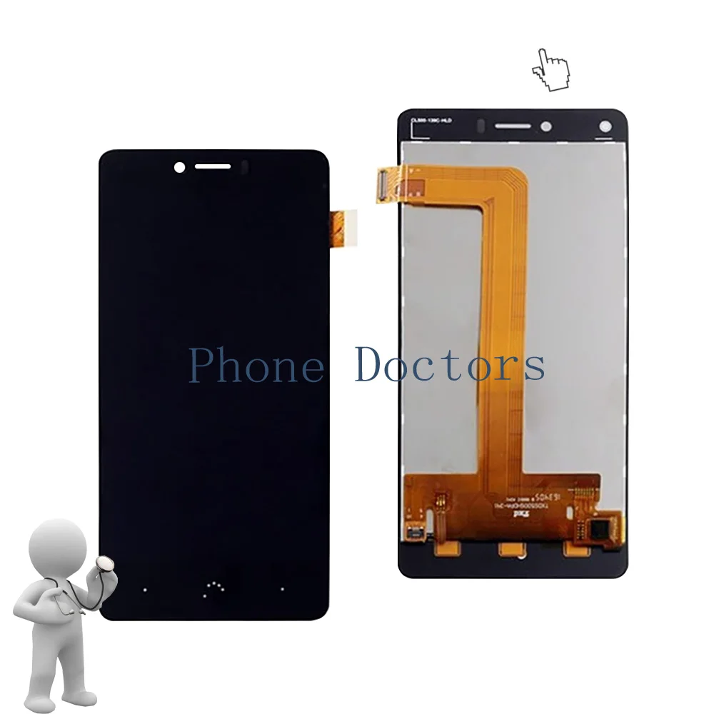 5 0 дюймовый полный ЖК дисплей + фотография для BQ Aquaris U / Lite Plus Новинка 100%