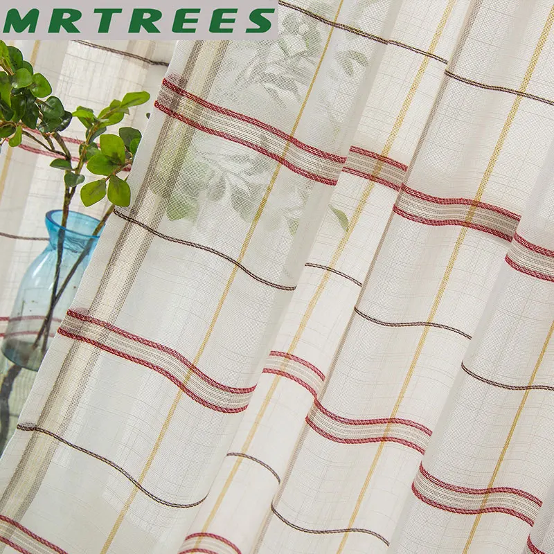 MRTREES шторы для кухни тюль на окна плед белье Короткие Кухня в Спальня Гостиная