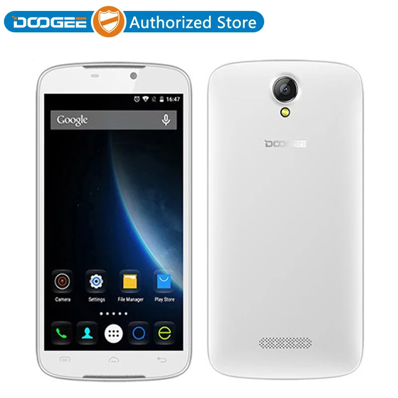Original Doogee X6 / Pro MT6580 Quad Core Android 5.1 Cell Phone 3G WCDMA 1GB RAM 8GB ROM 5.5&quot IPS GPS 1280*720 8.0MP 3000mAh |