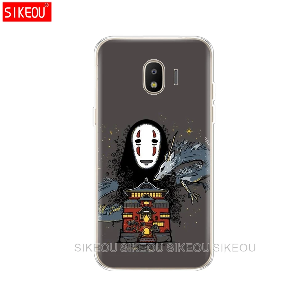 Силиконовый чехол для телефона Samsung Galaxy J3 J5 J7 2017 J330 J530 J730 PRO j2 2018 Spirited Away Totoro no
