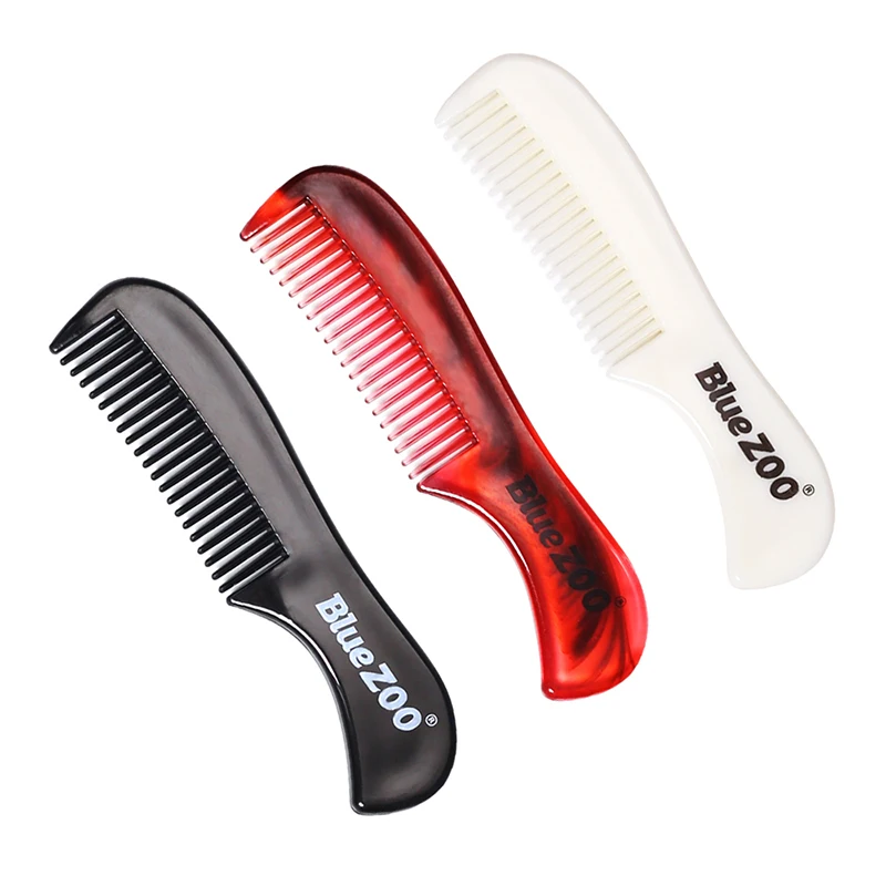 Antistatic One sided Hair Beard Mustache Comb Portable Comb Care Products Salon Styling Tool 1