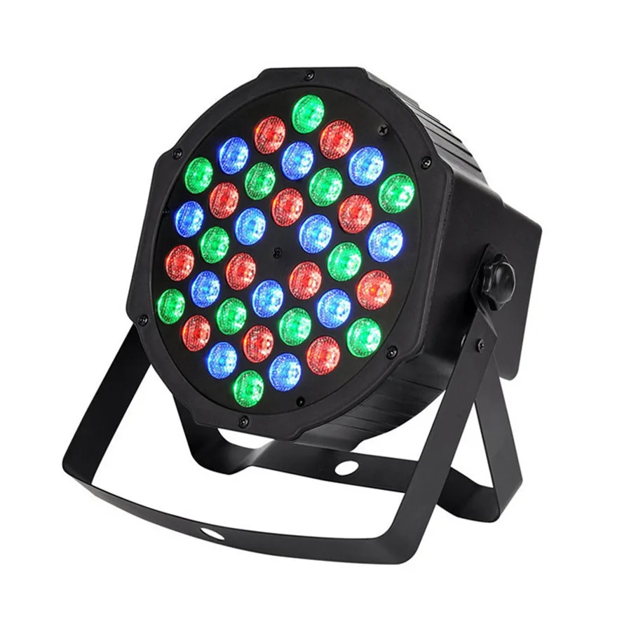 

EU/US/AU/UK plug 36 LED LED Stage Light RGB Crystal Magic Ball Bulb DMX Par Light AC110-240V Disco Club Party Light