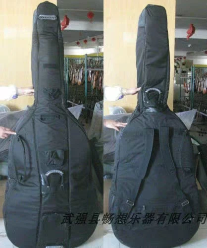 

High quality tarpaulin material bass cello bag piano case