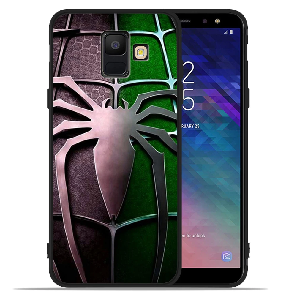 Чехол Marvel, Железный человек, яд, Дэдпул, Человек-паук, для samsung Galaxy A750 A9 A6 A7 A8 Plus A3 A5 A7, оболочка - Цвет: 04