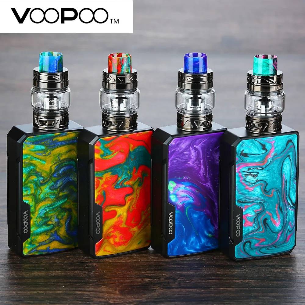 Original VOOPOO arrastrar 2 177 W TC Kit w/5 ml/2 ml UFORCE T2 atomizador 177 W max salida Uforce U2 y N3 bobinas del arrastre 157 W/Shogun Kit - 1