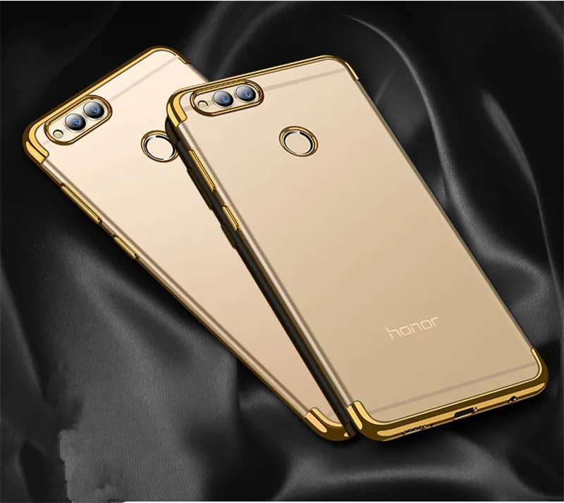 Plating Full Protection silicon Cover Case y6 prime 2018 case5