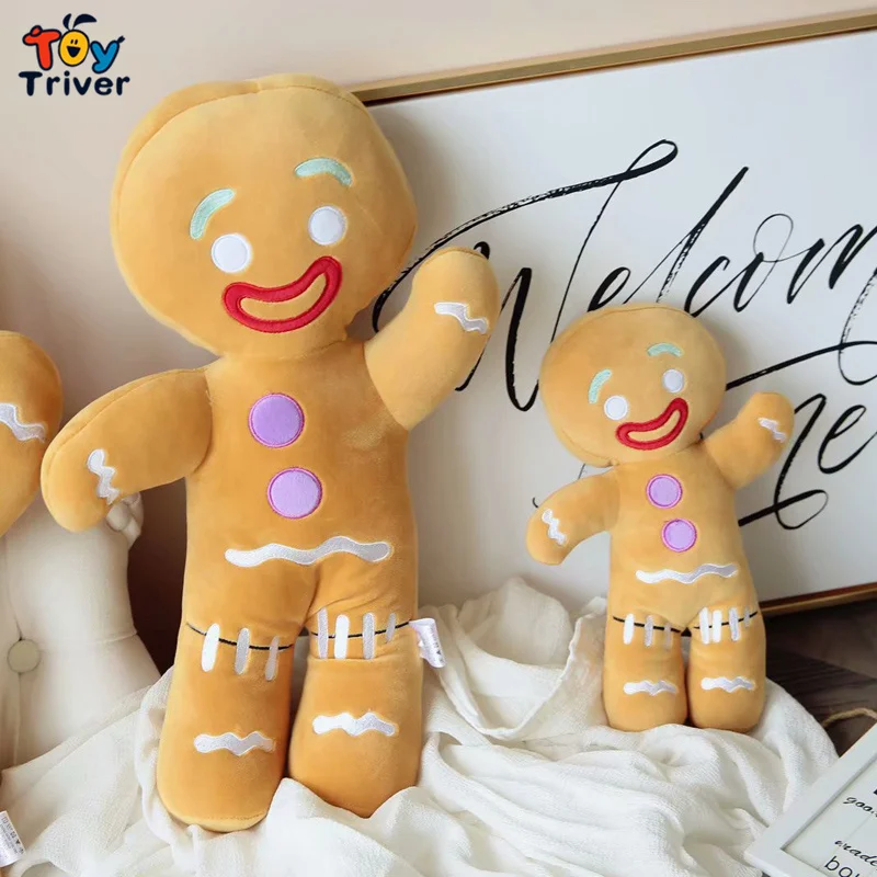 gingerbread man stuffed doll