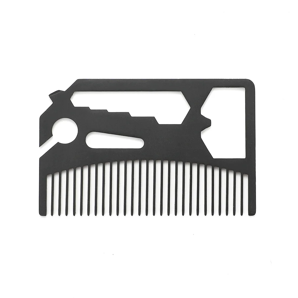 

Nordmyra Man Metal Mutil Stainless Steel Credit Card Beard Comb