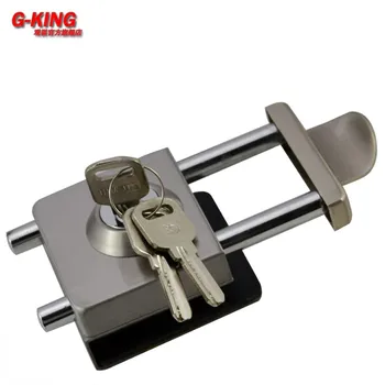 

Not a single punch glass door double glass door lock rod inserting rod inserted anti-theft anti-theft lock 003B glass store