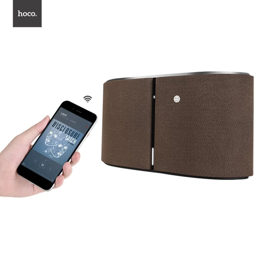 

HOCO BS11 Captain Tabletop Portable Wireless Speaker Loudspeaker 4.1 Bluetooth Speaker Stylish For Home Theater Party Speaker