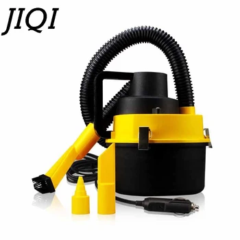 

JIQI Auto Car Barrel Vacuum Cleaner 3L Portable Handheld Cleaning Sweeper Wet Dry Electric Dust Catcher Collector Aspirator 12V